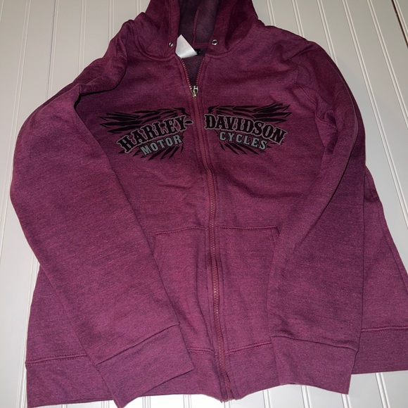 Harley-Davidson/Biker Apparel women’s lot of (4) tops size L/XL - Picture 12 of 15